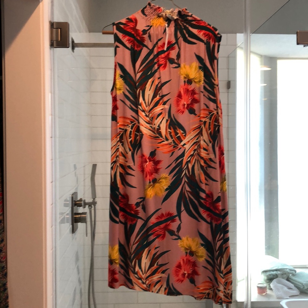 Floral maternity dress